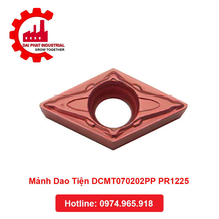 Mảnh Dao Tiện DCMT070202PP PR1225