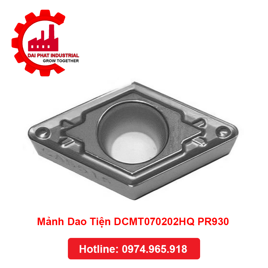 Mảnh Dao Tiện DCMT070202HQ PR930
