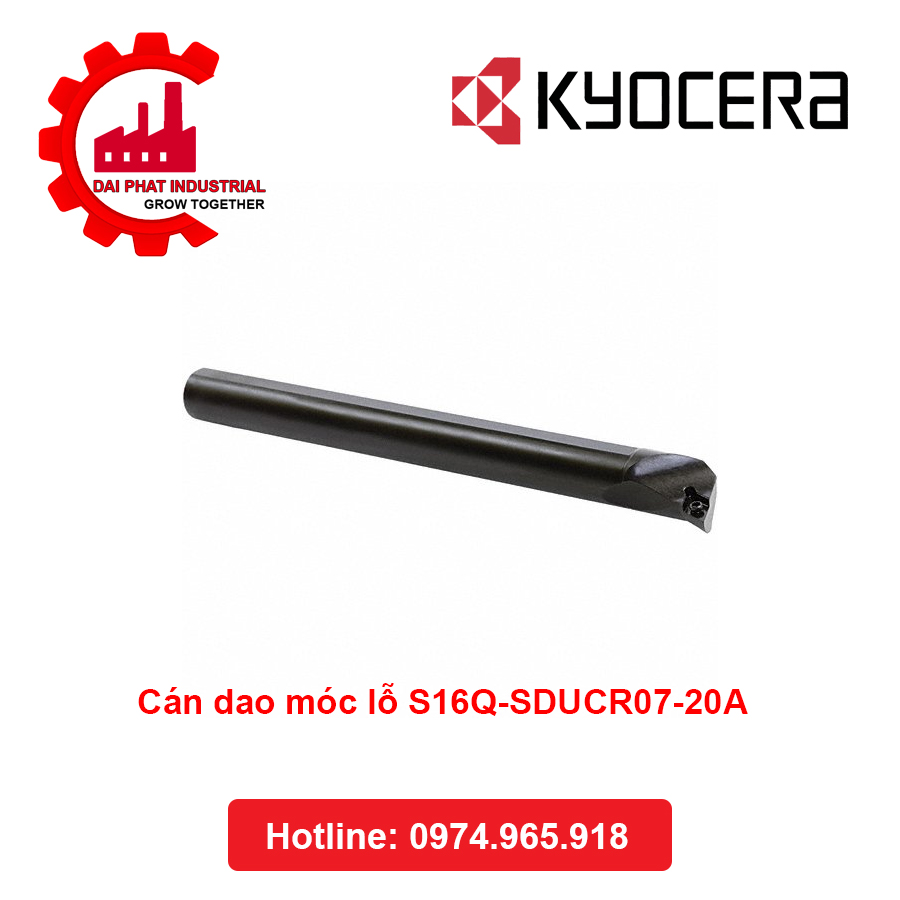 Cán dao móc lỗ S16Q-SDUCR07-20A- Đại Phát