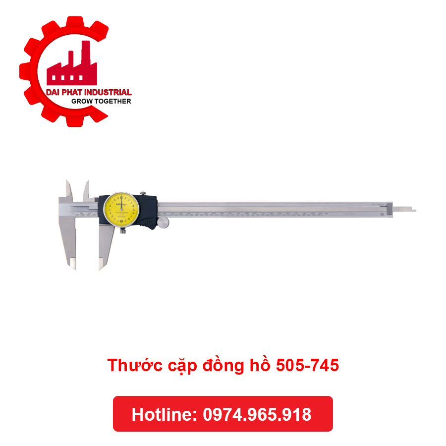 Thước Cặp Đồng Hồ 505-745 - Công Nghiệp Đại Phát