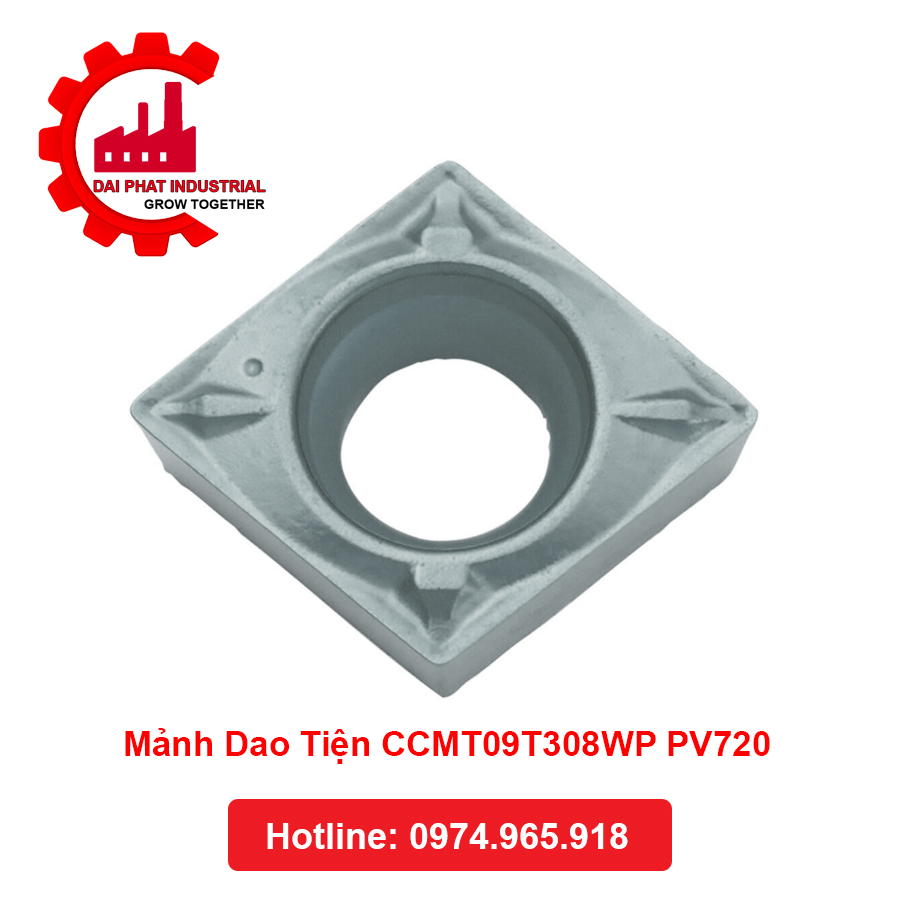 Mảnh Dao Tiện CCMT09T308WP PV720
