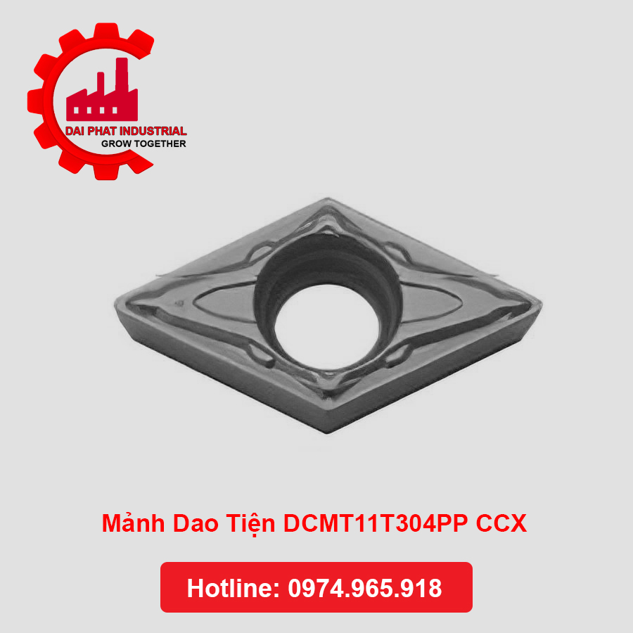 Mảnh Dao Tiện DCMT11T304PP CCX