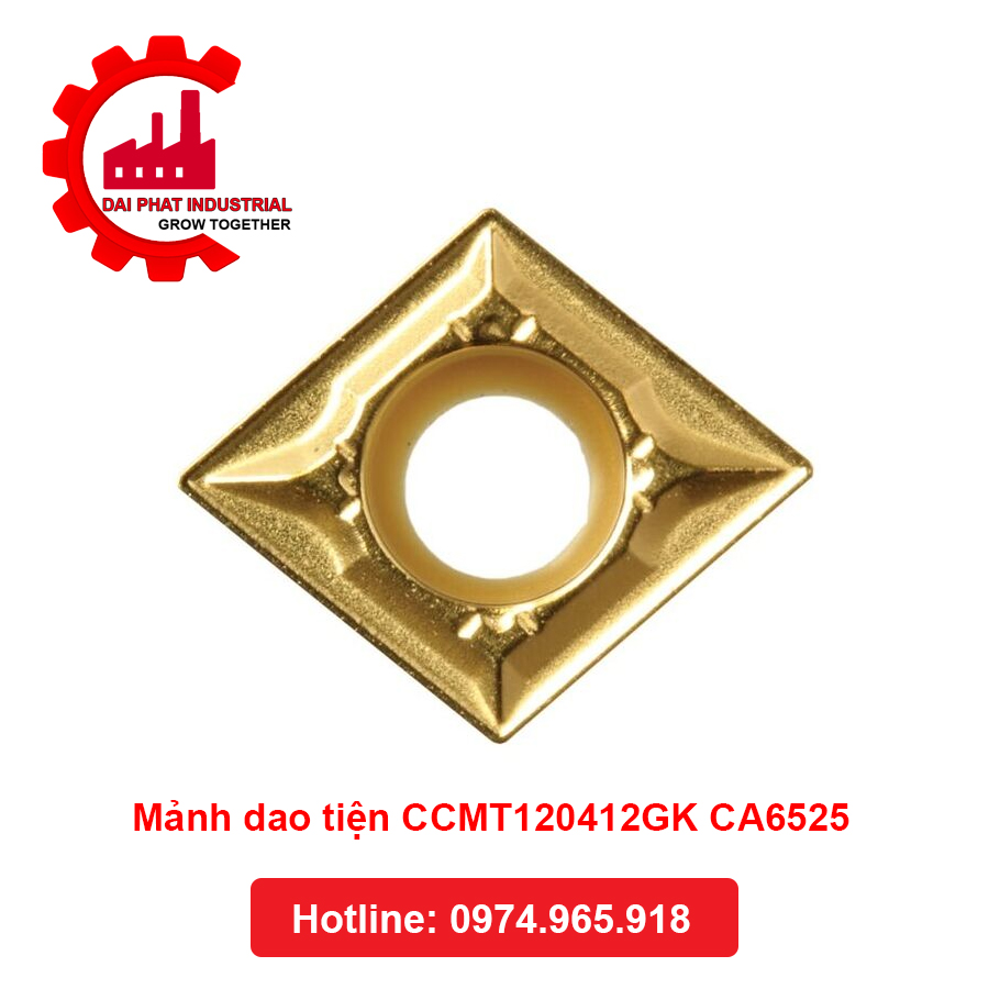 Mảnh dao tiện CCMT120412GK CA6525