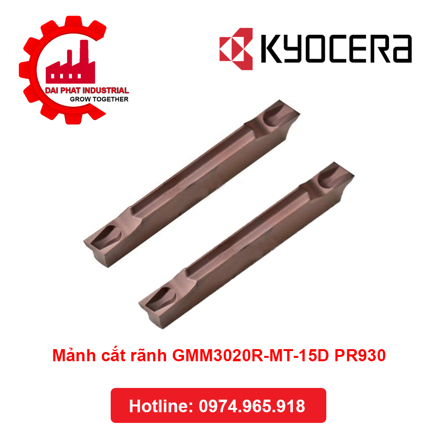 Mảnh cắt rãnh GMM3020R-MT-15D PR930 - Đại Phát
