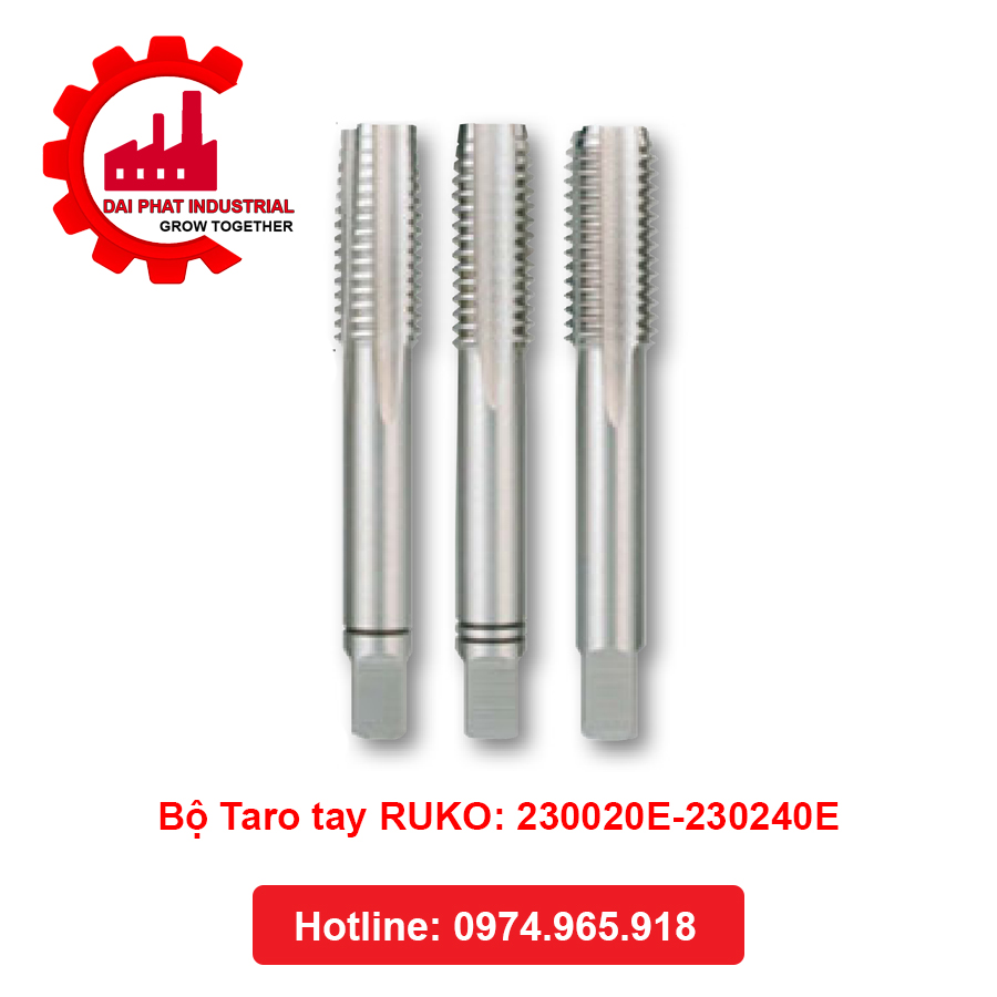 Bộ Taro Tay RUKO 230020E-230240E Đại Phát