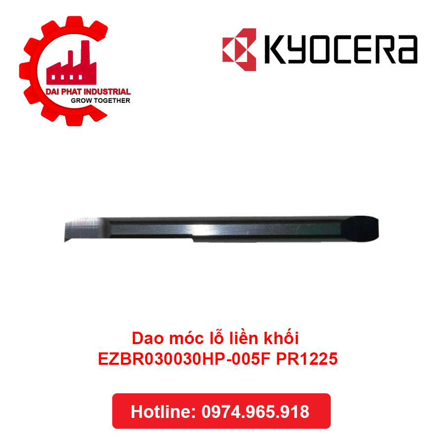 Dao móc lỗ liền khối EZBR030030HP-005F PR1225 - Đại Phát