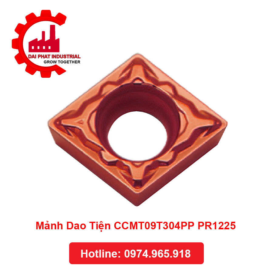 Mảnh Dao Tiện CCMT09T304PP PR1225
