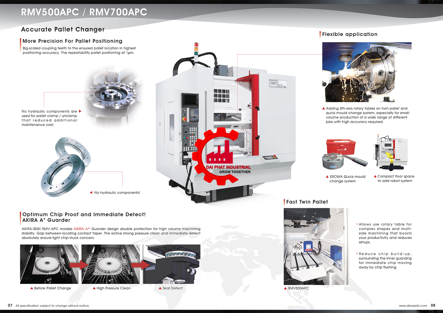 Máy phay akira seiki