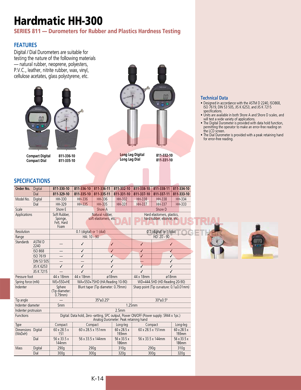 máy đo độ cứng HH300