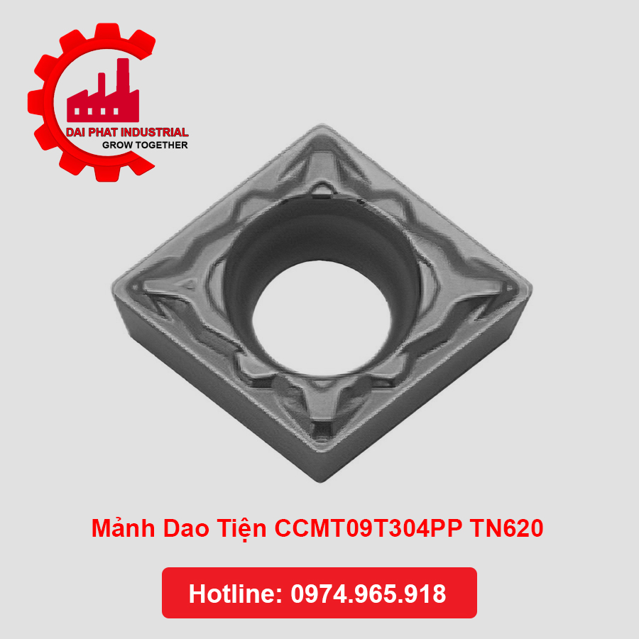 Mảnh Dao Tiện CCMT09T304PP TN620