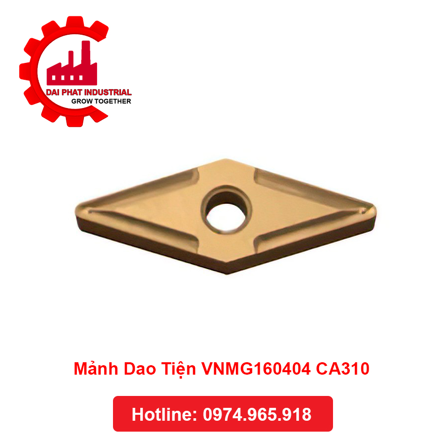Mảnh dao tiện VNMG160404 CA310
