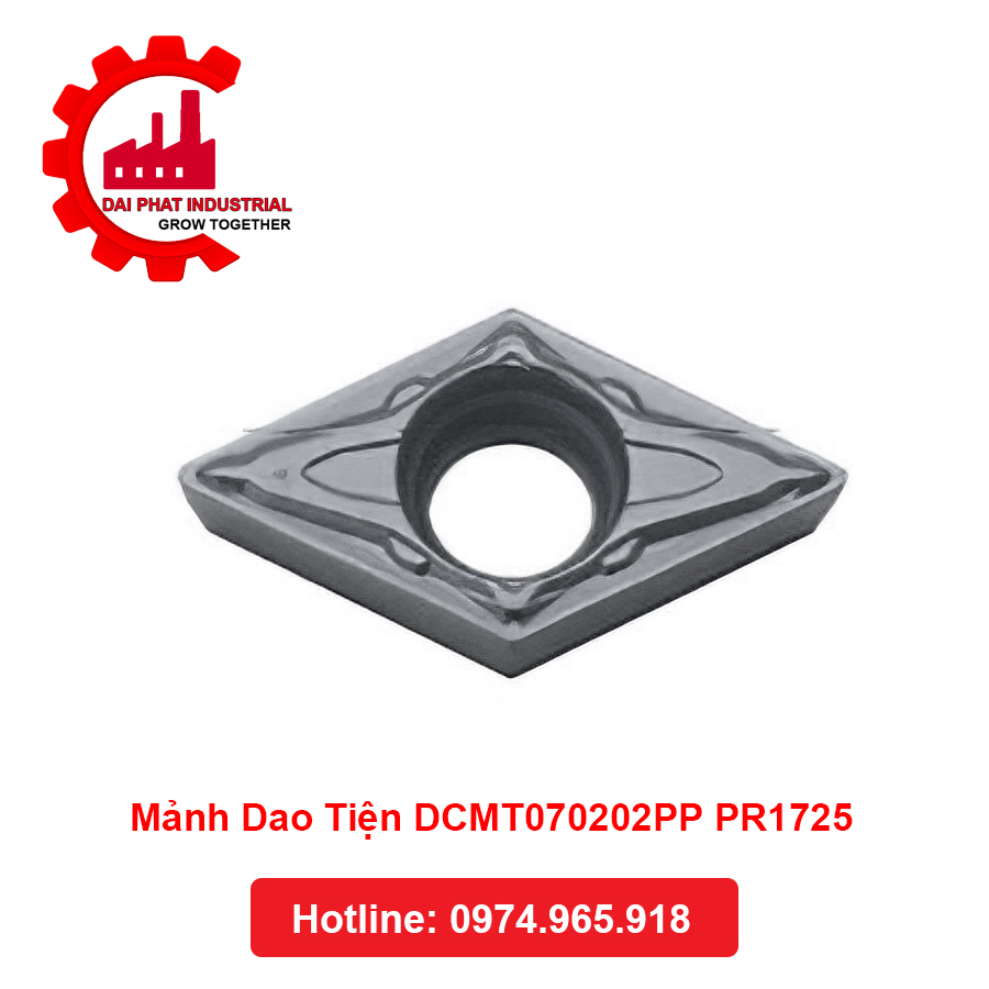 Mảnh Dao Tiện DCMT070202PP PR1725