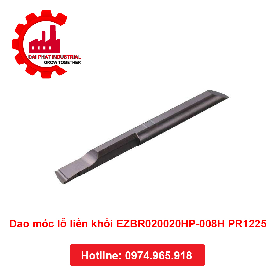 Dao móc lỗ liền khối EZBR020020HP-008H PR1225 - Đại Phát