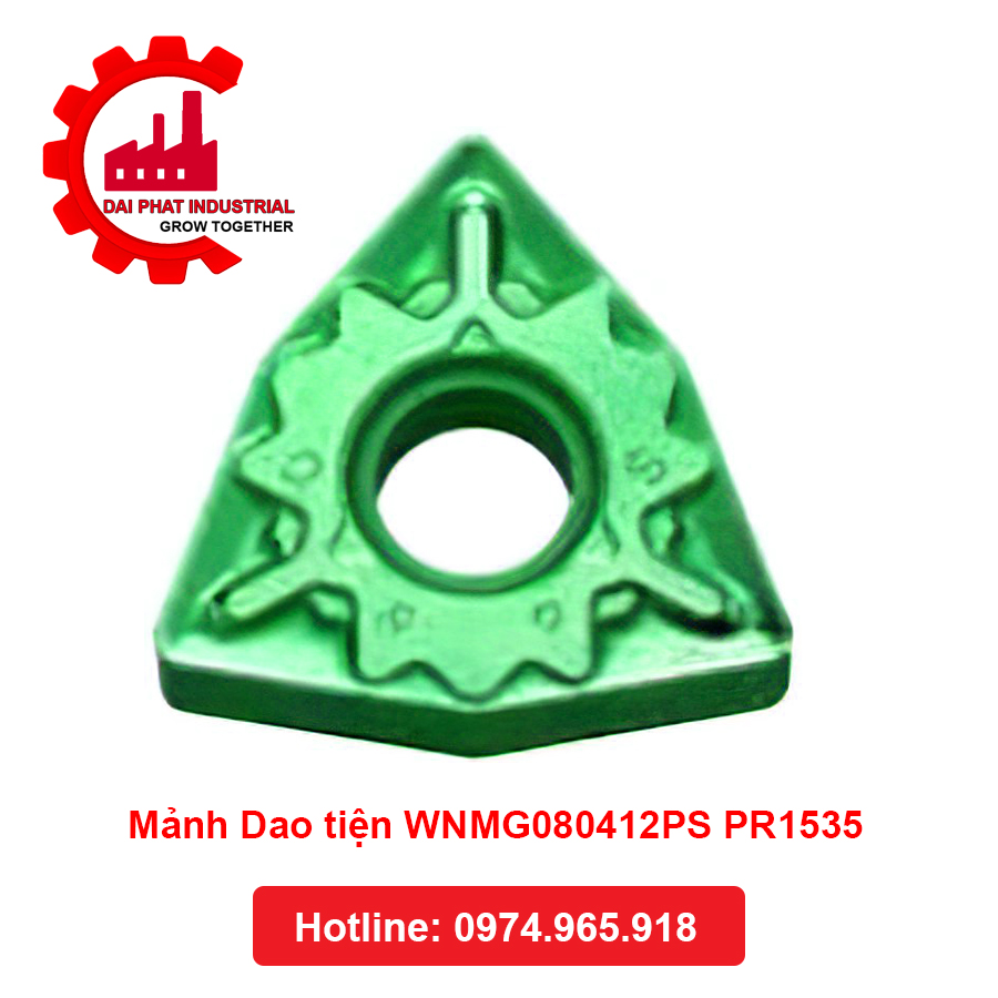 Mảnh Dao tiện WNMG080412PS PR1535