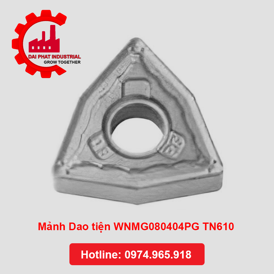 Mảnh Dao tiện WNMG080408PG TN610