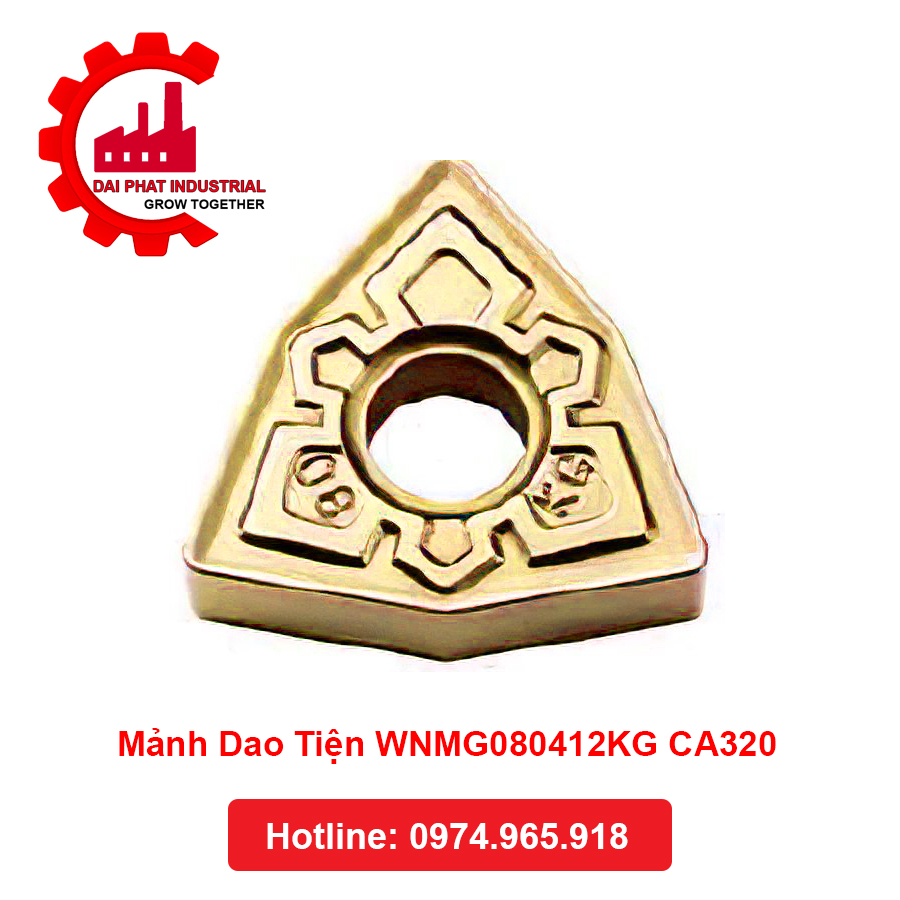Mảnh Dao Tiện WNMG080412KG CA320