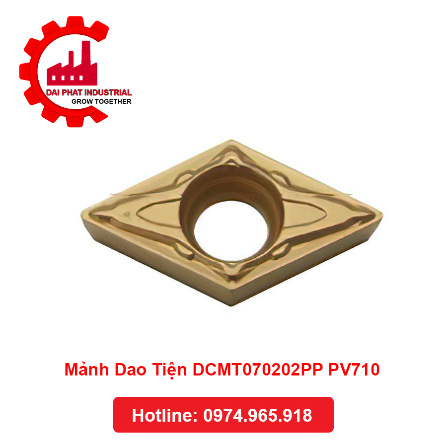 Mảnh Dao Tiện DCMT070202PP PV710