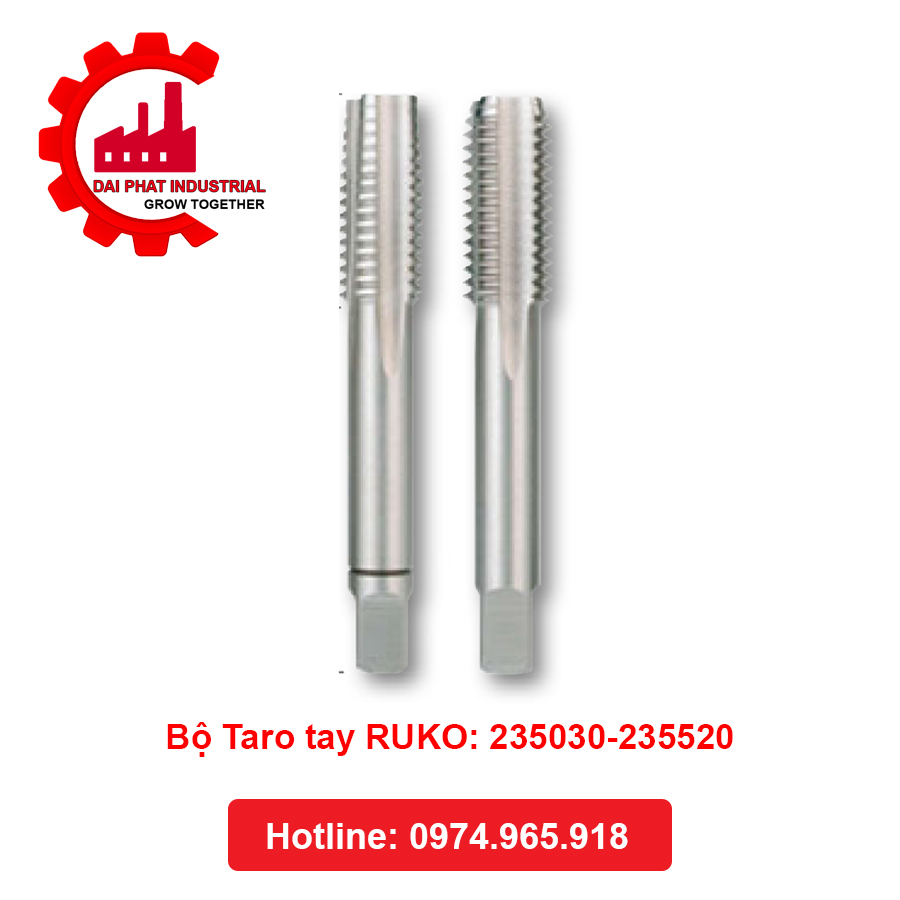 Bộ Taro Tay RUKO 235030-235520 Đại Phát