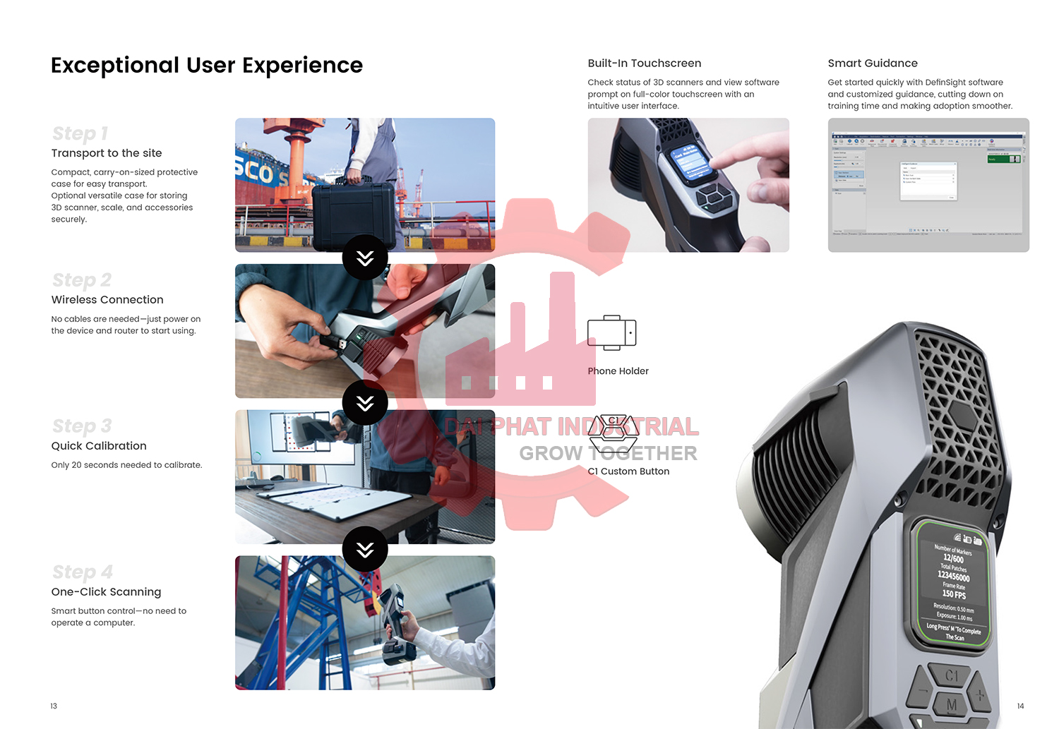 Máy quét 3D cầm tay Kscan-E