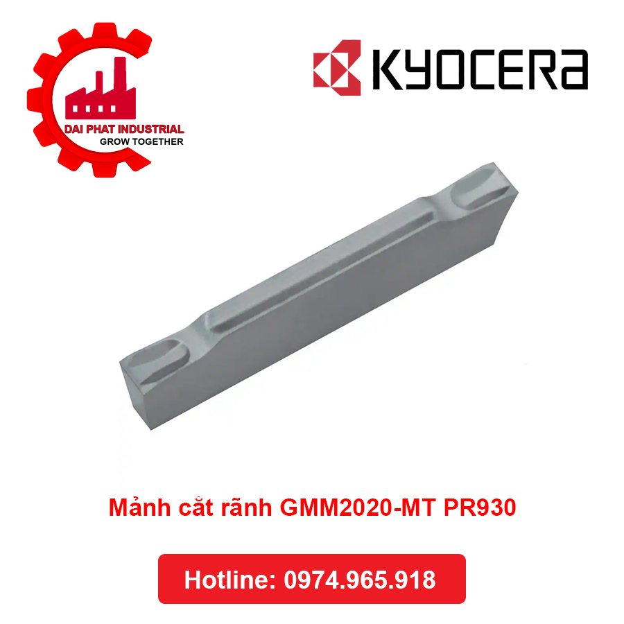 Mảnh cắt rãnh GMM2020-MT PR930 - Đại Phát
